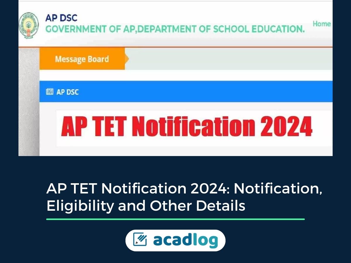 AP TET Notification 2024