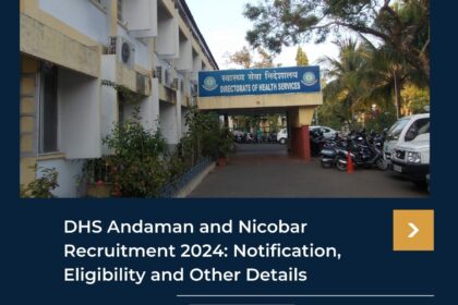 DHS Andaman and Nicobar Recruitment 2024
