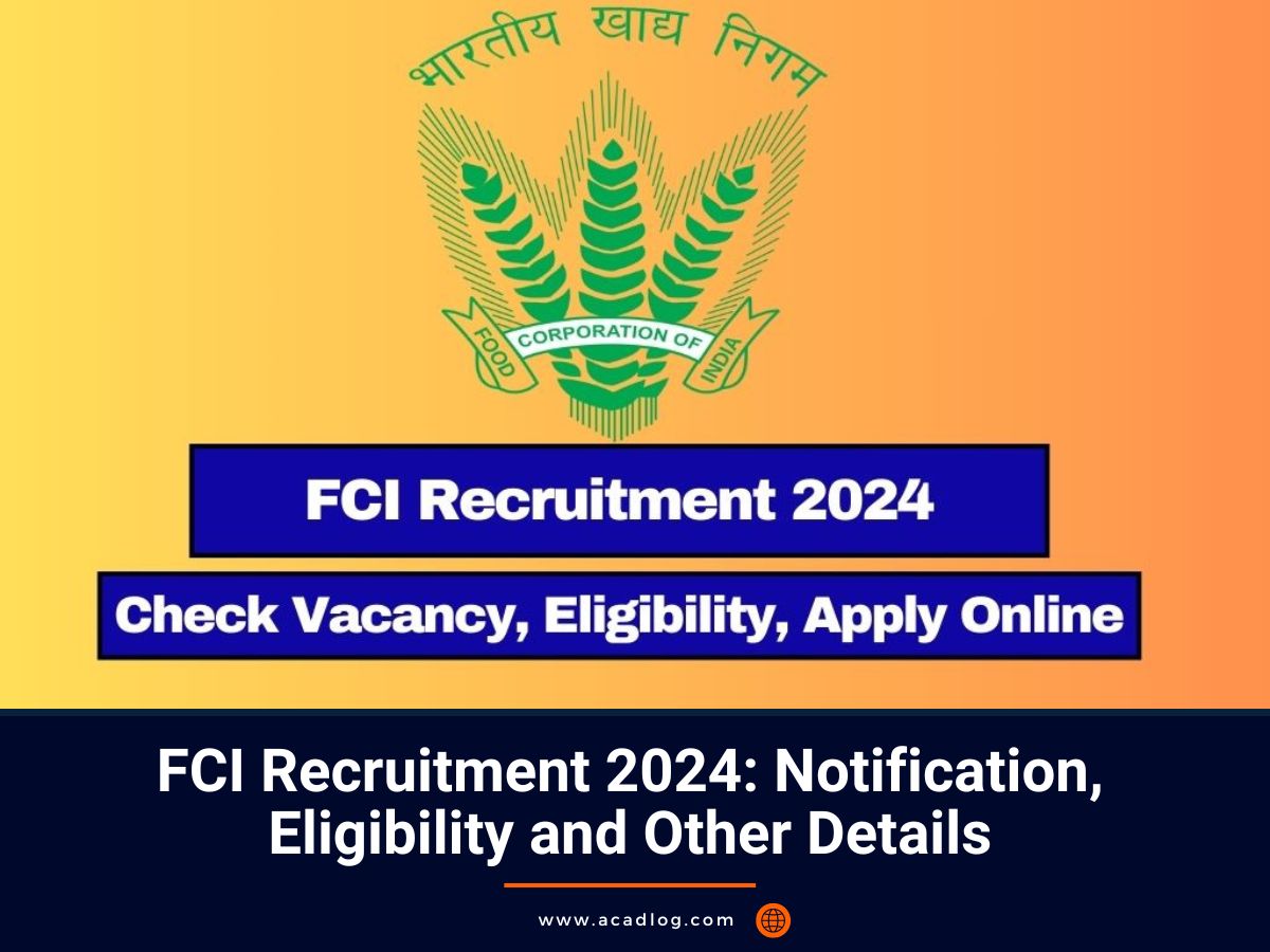 FCI Recruitment 2024