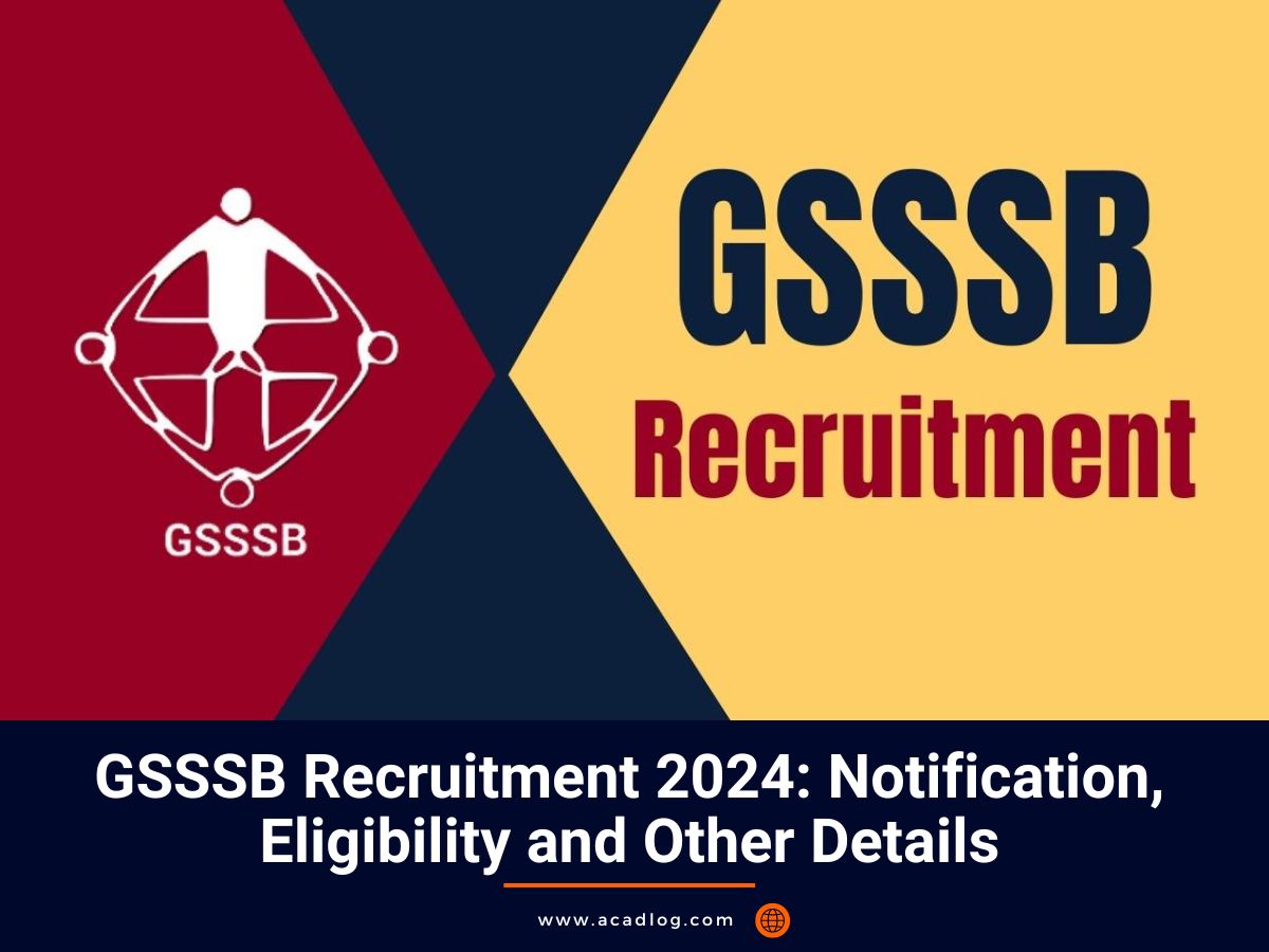 GSSSB Recruitment 2024