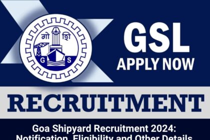 Goa Shipyard Recruitment 2024