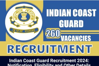 Indian Coast Guard Recruitment 2024