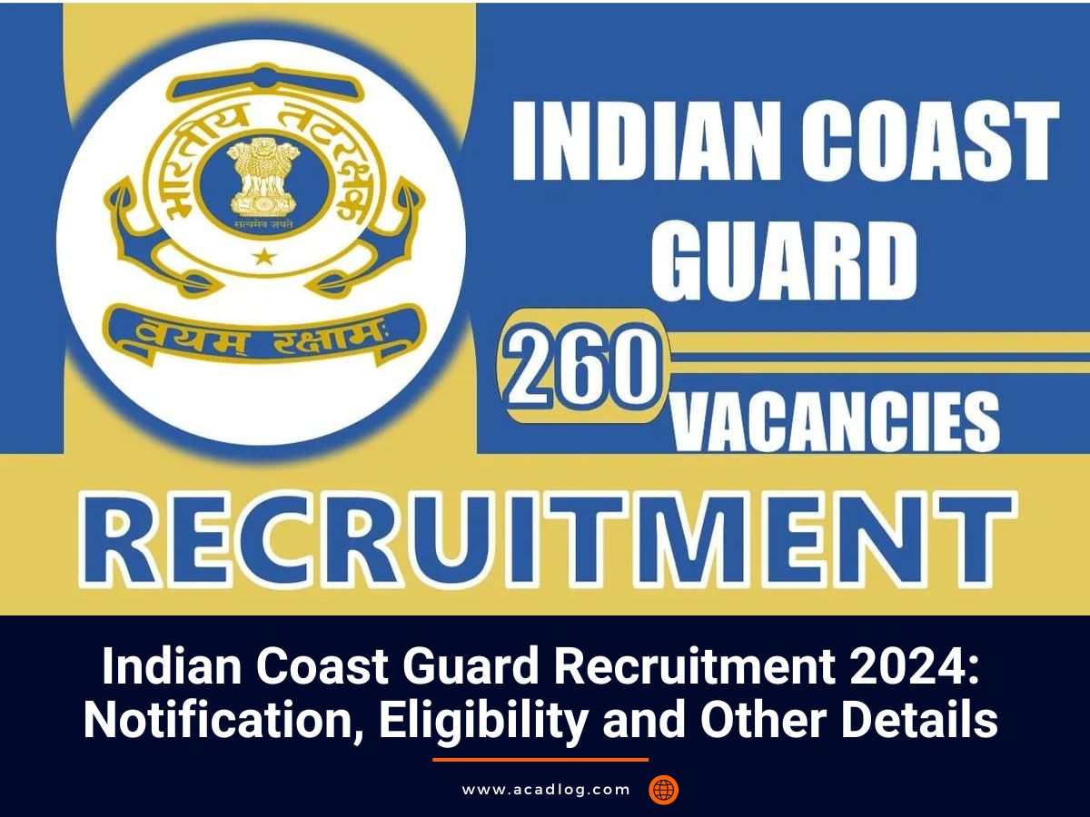 Indian Coast Guard Recruitment 2024