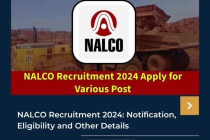 NALCO Recruitment 2024