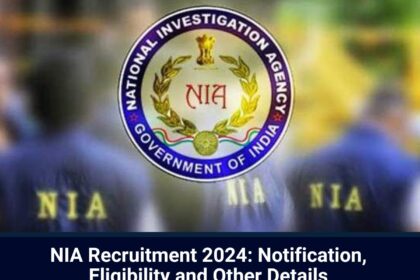 NIA Recruitment 2024