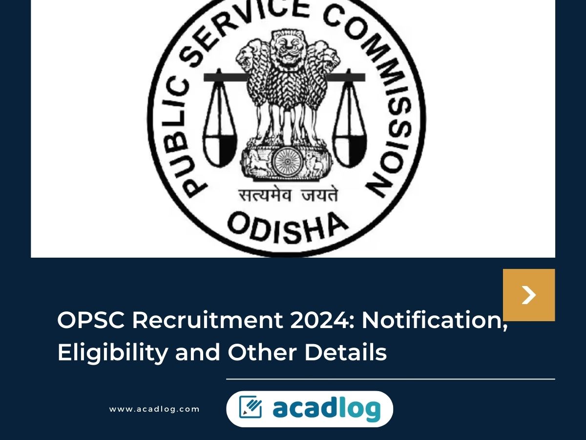 OPSC Recruitment 2024