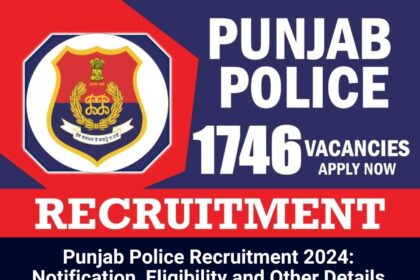 Punjab Police Recruitment 2024