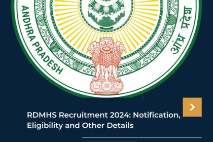 RDMHS Recruitment 2024