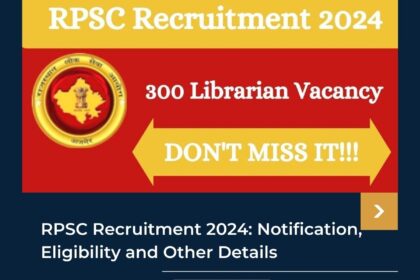 RPSC Recruitment 2024