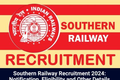 Southern Railway Recruitment 2024