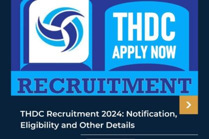 THDC Recruitment 2024