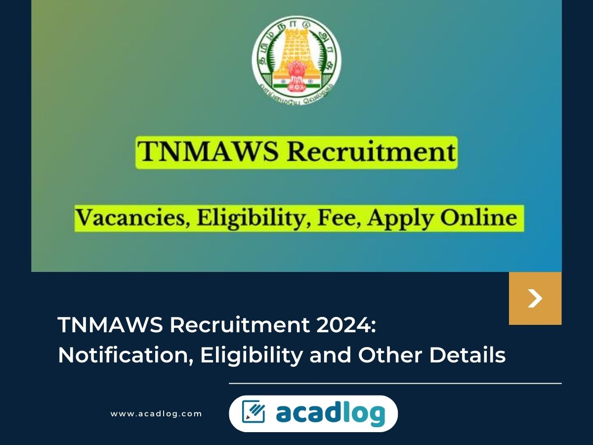 TNMAWS Recruitment 2024