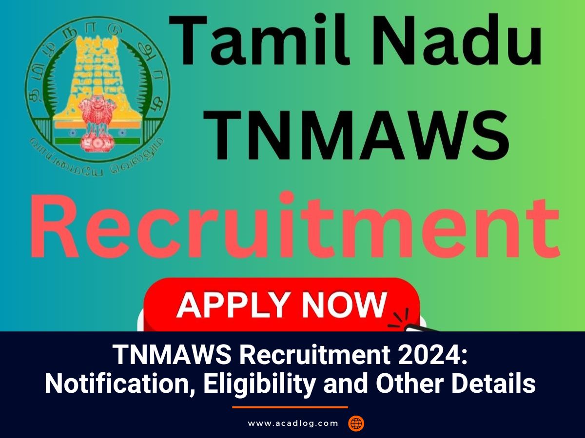 TNMAWS Recruitment 2024