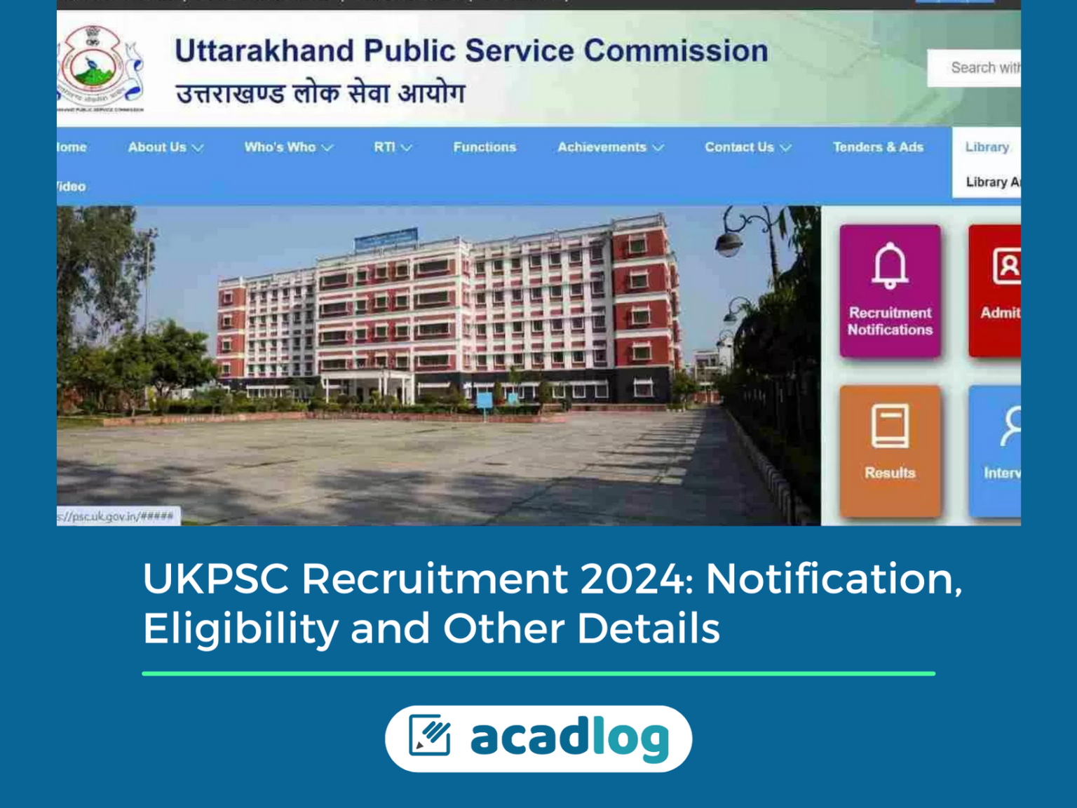 UKPSC Recruitment 2024