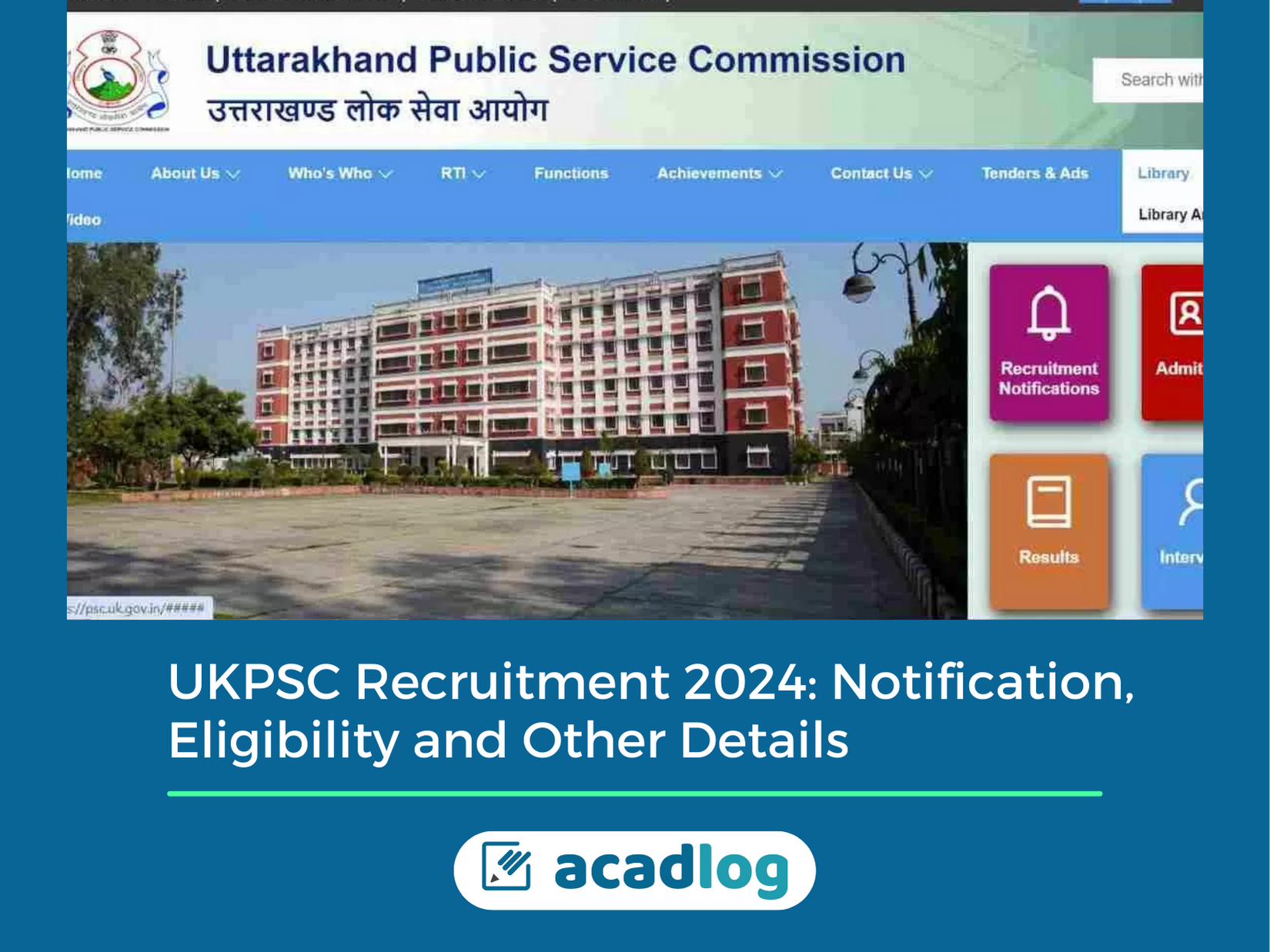 UKPSC Recruitment 2024