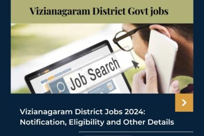 Vizianagaram District Jobs 2024