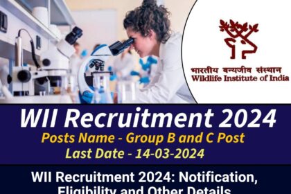 WII Recruitment 2024