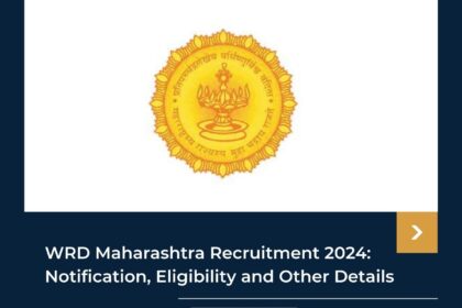 WRD Maharashtra Recruitment 2024