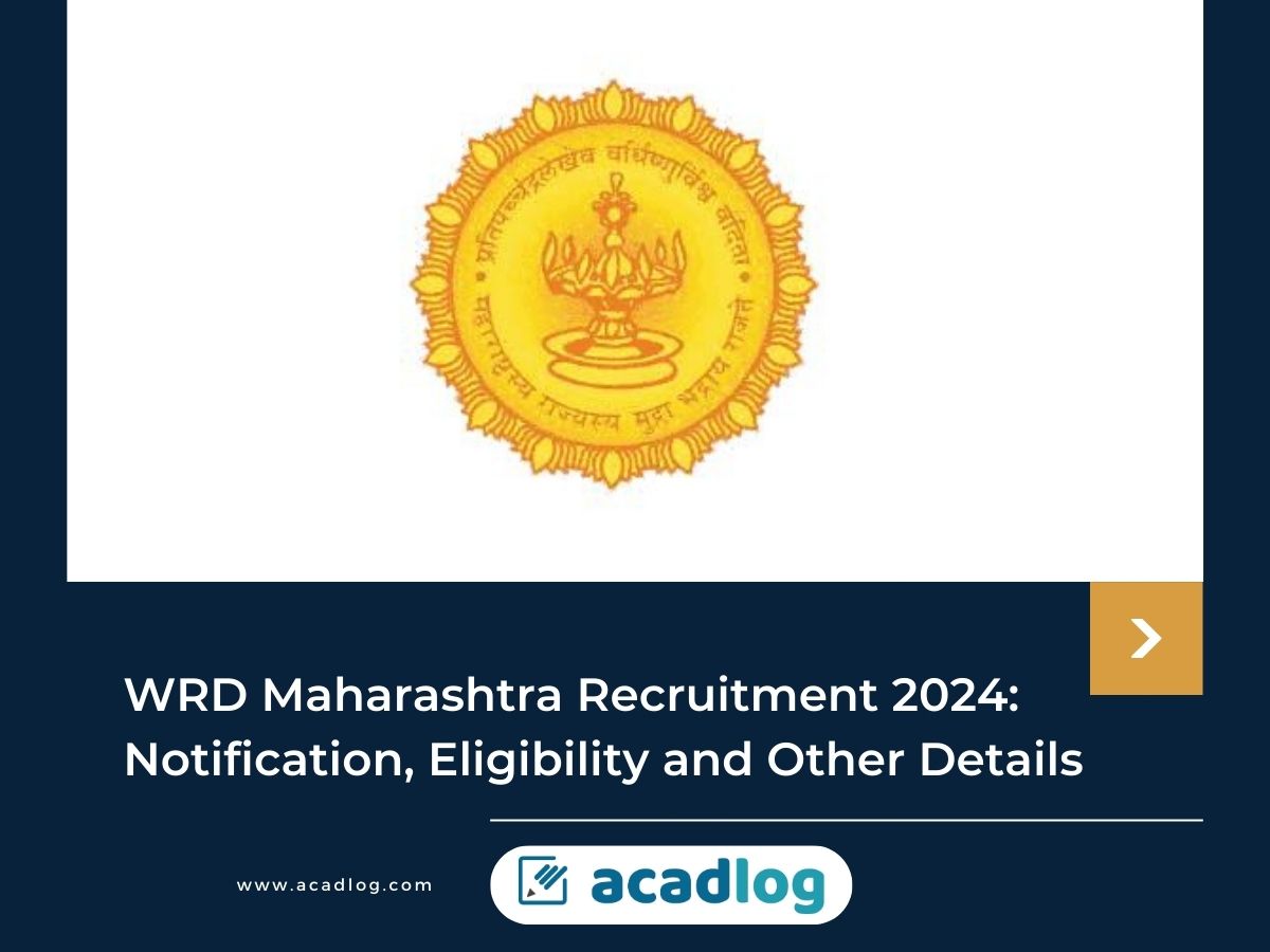 WRD Maharashtra Recruitment 2024