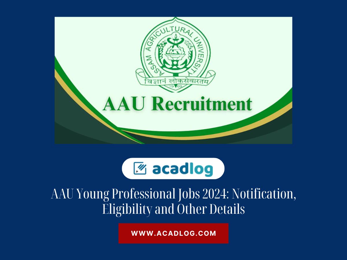 AAU Young Professional Jobs 2024