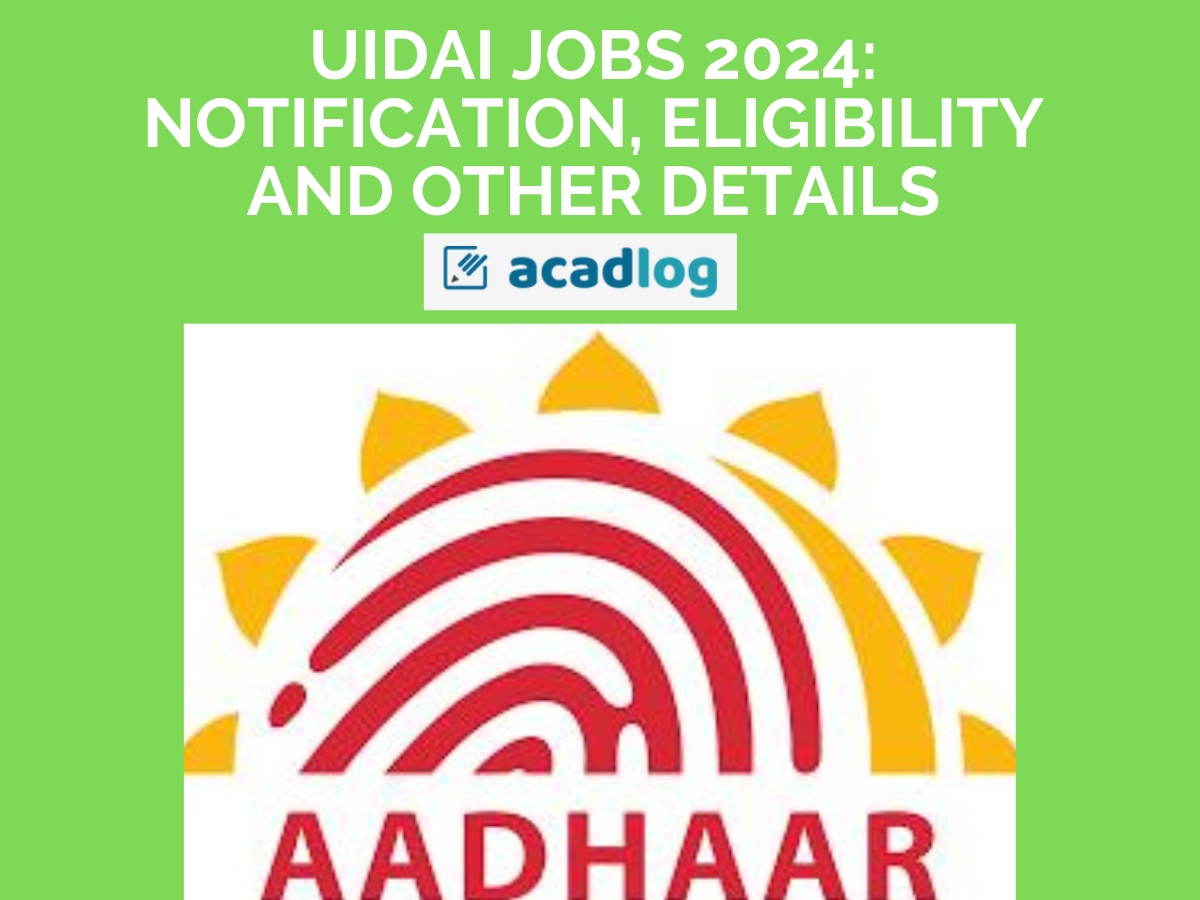 UIDAI Jobs 2024