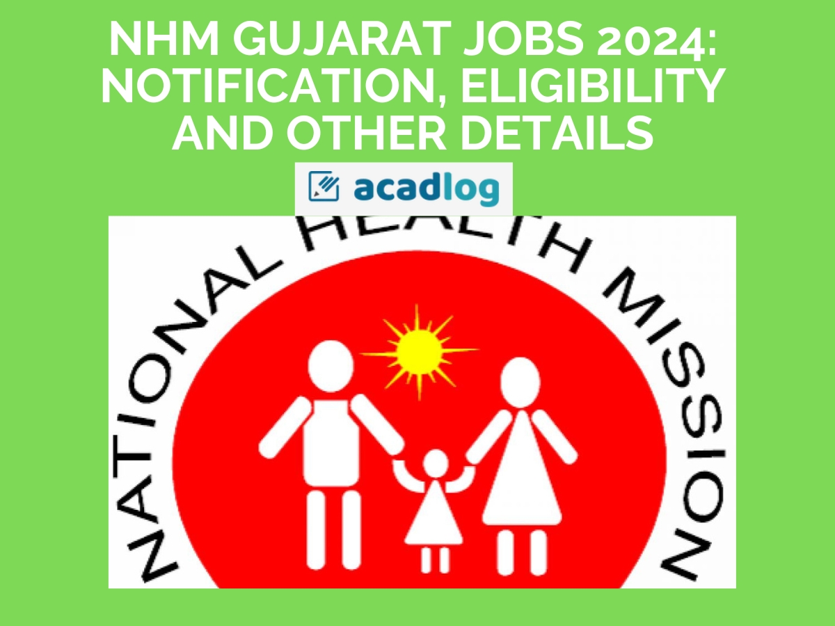 NHM Gujarat Jobs 2024