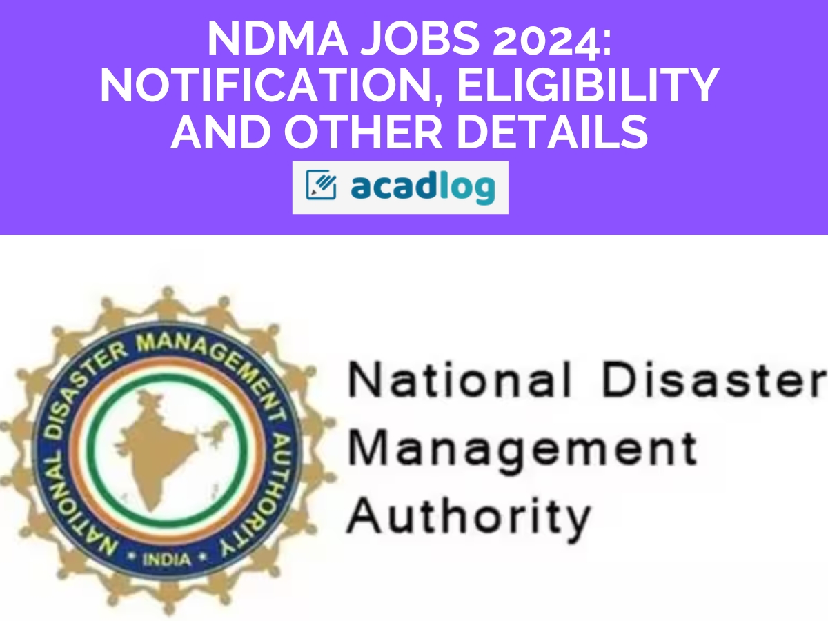 NDMA Jobs 2024