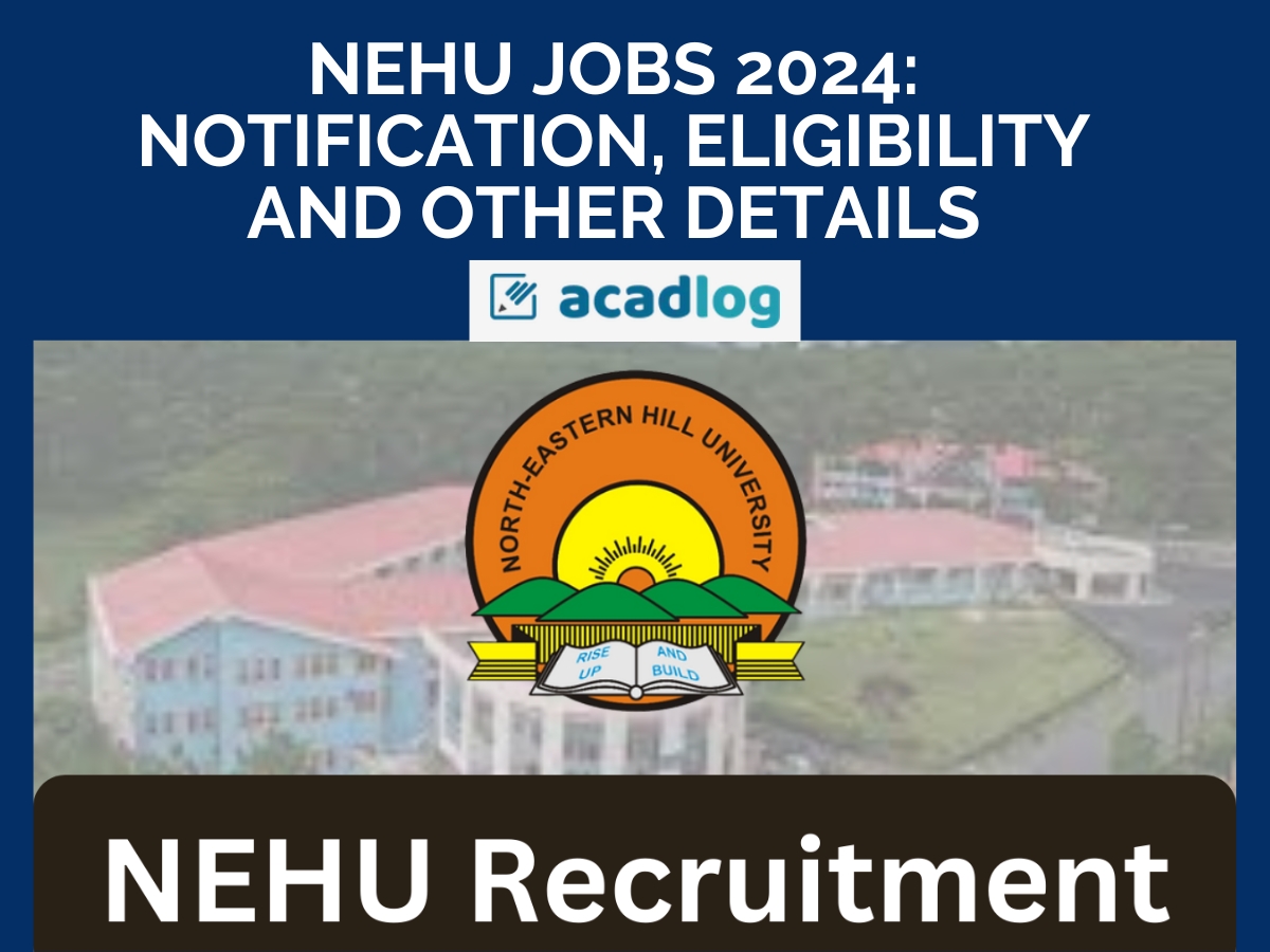 NEHU Jobs 2024