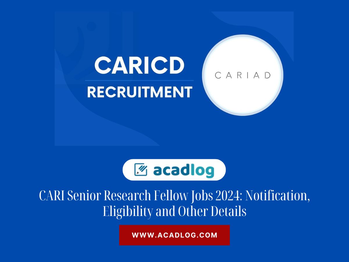 cari-senior-research-fellow-jobs-2024