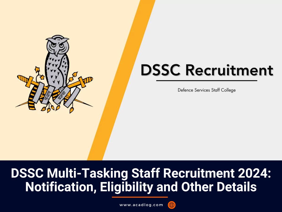 DSSC Recruitment 2024