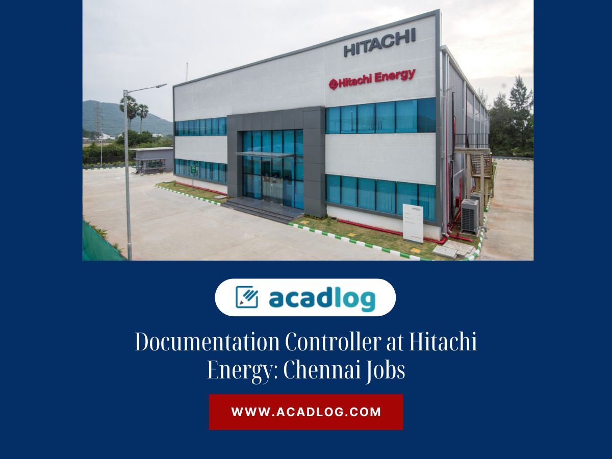 Documentation Controller at Hitachi Energy