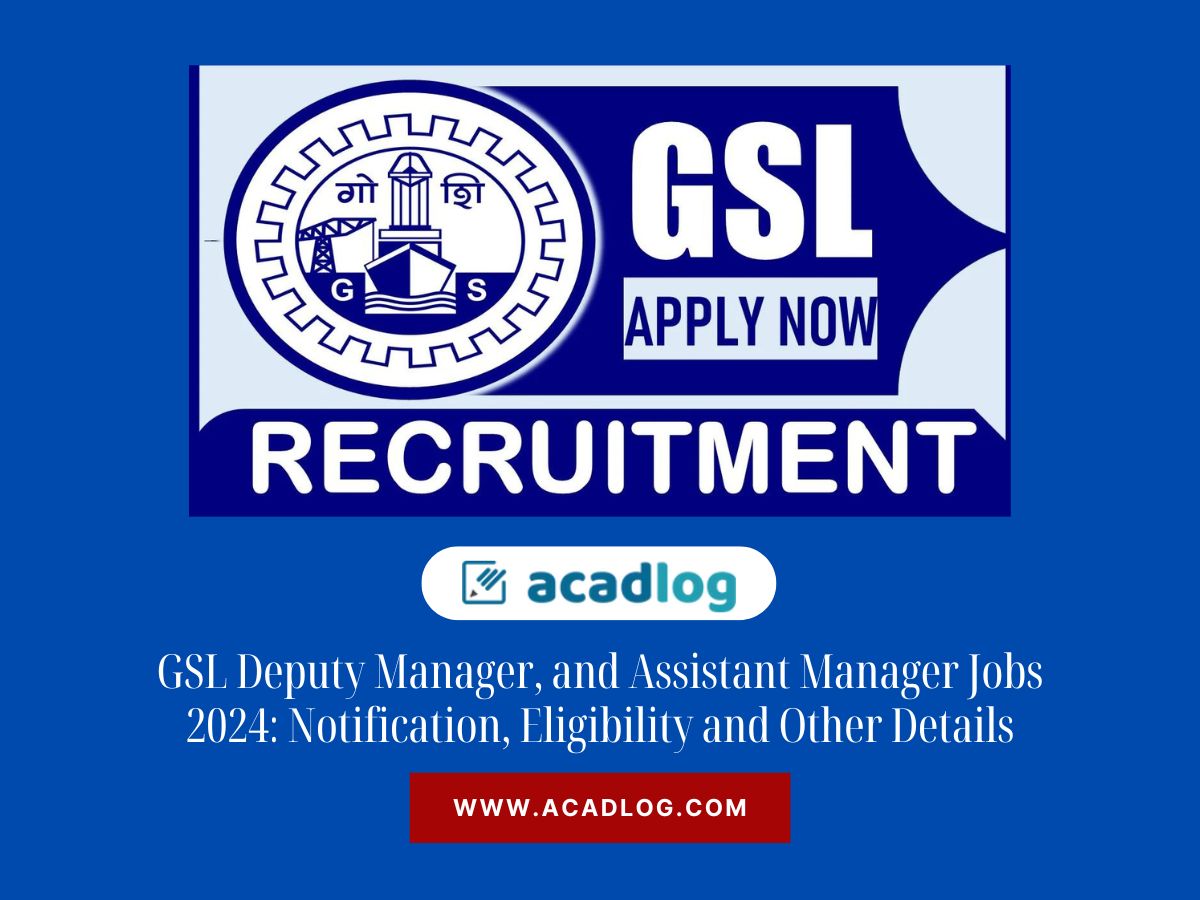 GSL Jobs 2024