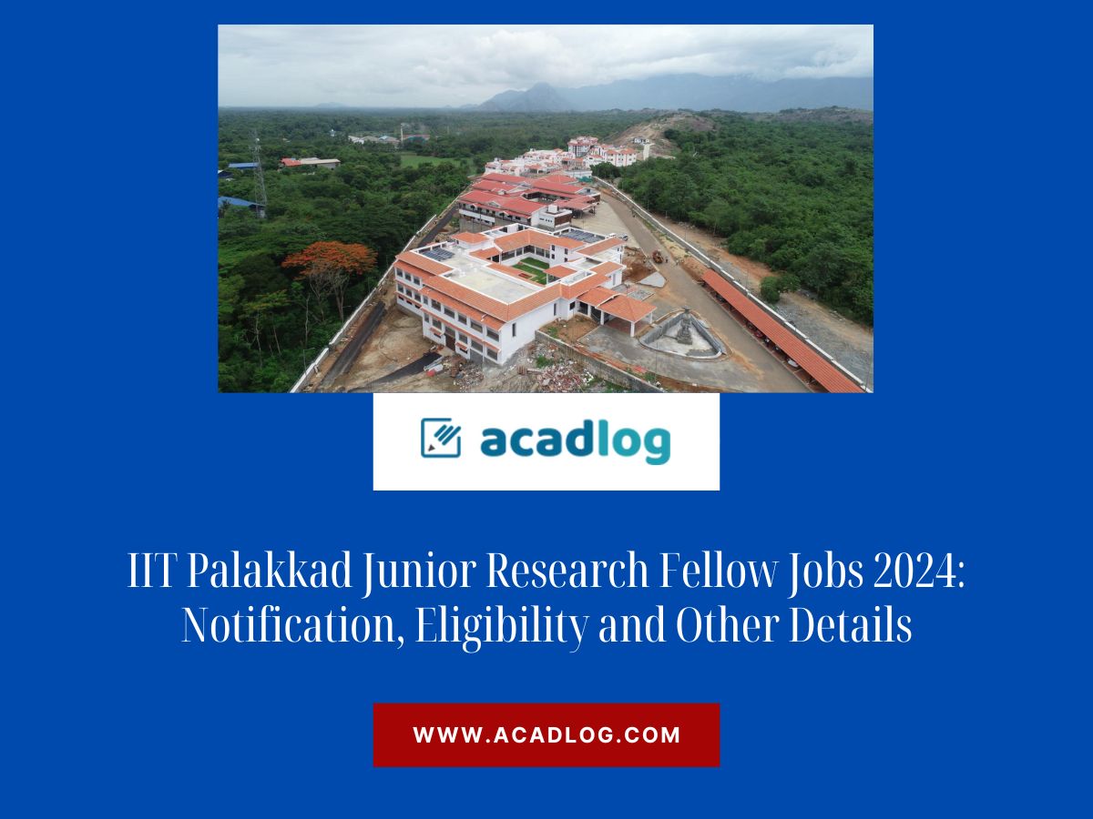 IIT Palakkad Jobs 2024