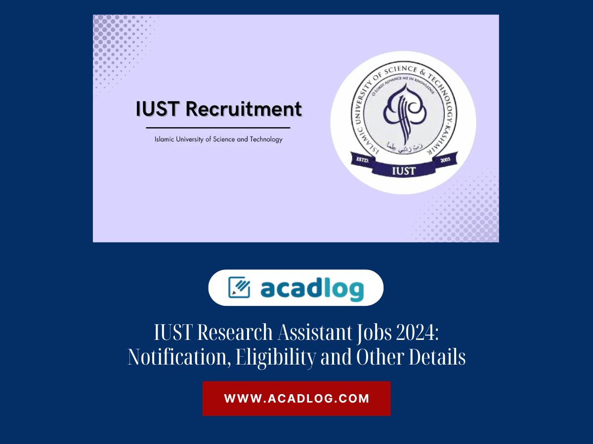 IUST Jobs 2024