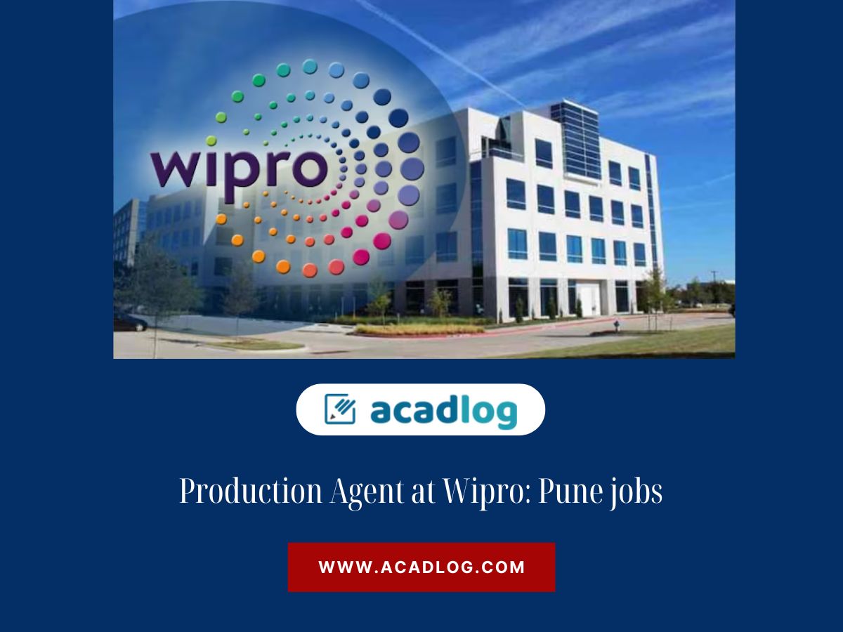 Production Agent at Wipro: Pune jobs