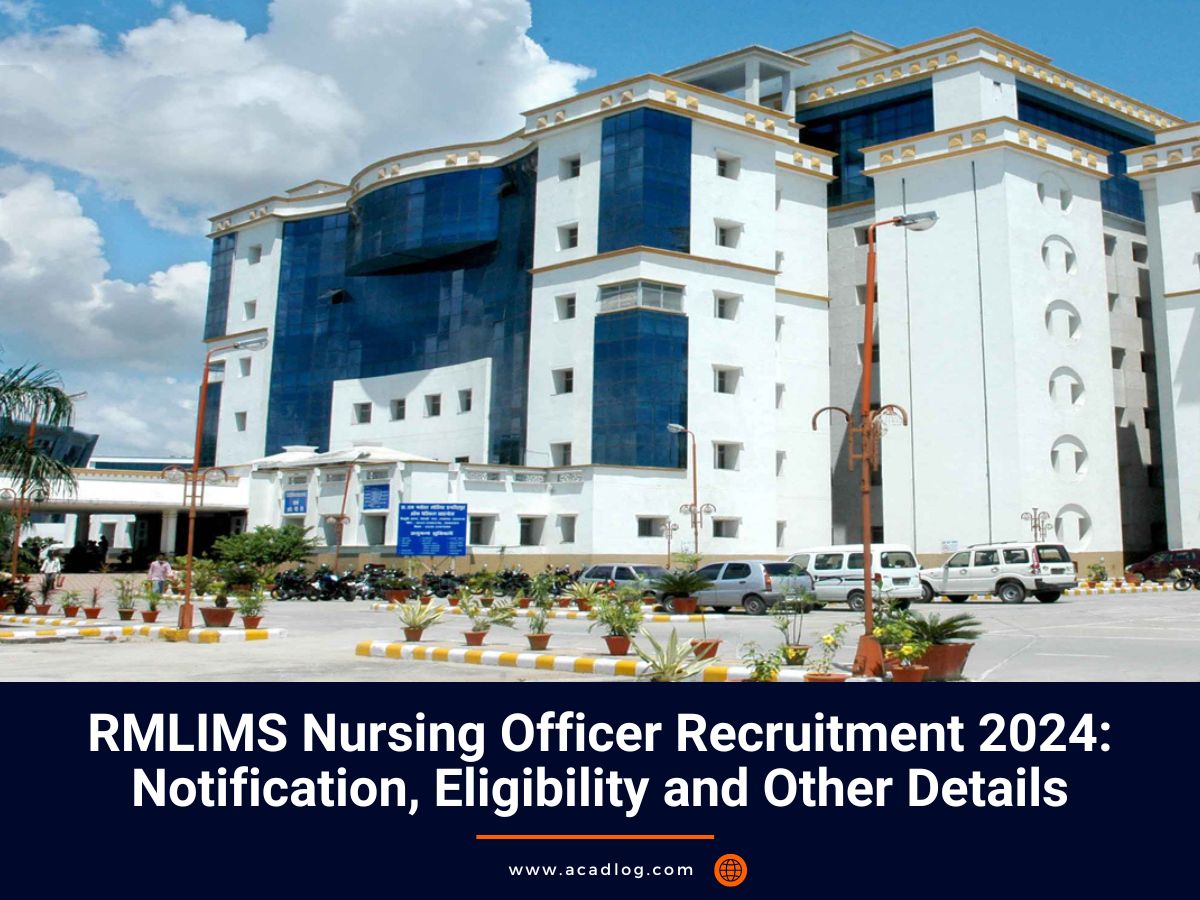 RMLIMS Nursing Officer Recruitment 2024