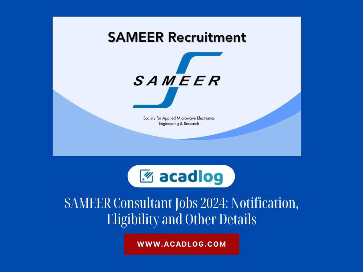 sameer-consultant-jobs-2024