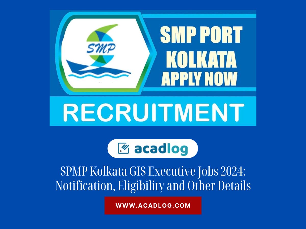 SPMP Kolkata GIS Executive Jobs 2024