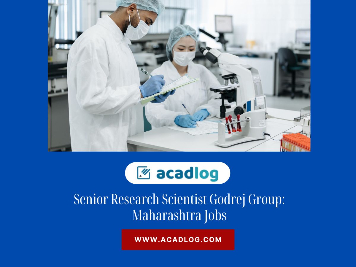 Senior Research Scientist Godrej Group