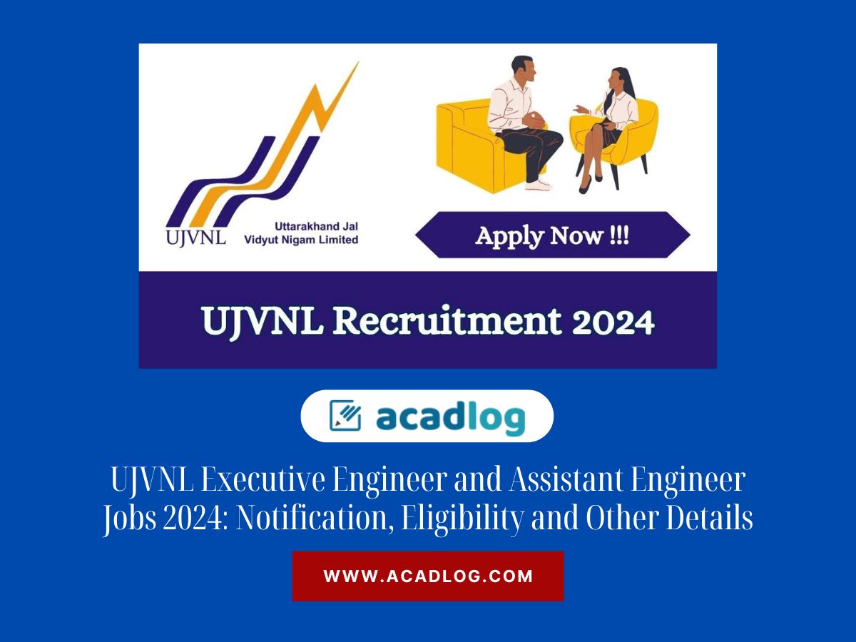 UJVNL Engineer Jobs 2024