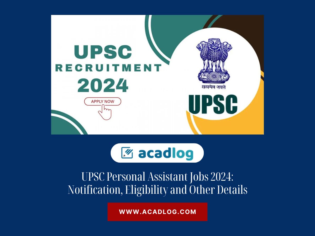 UPSC Jobs 2024