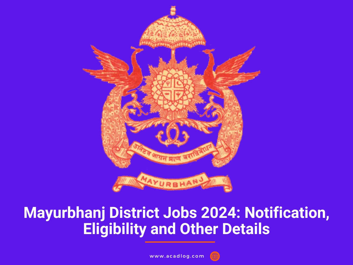 Mayurbhanj District Jobs 2024