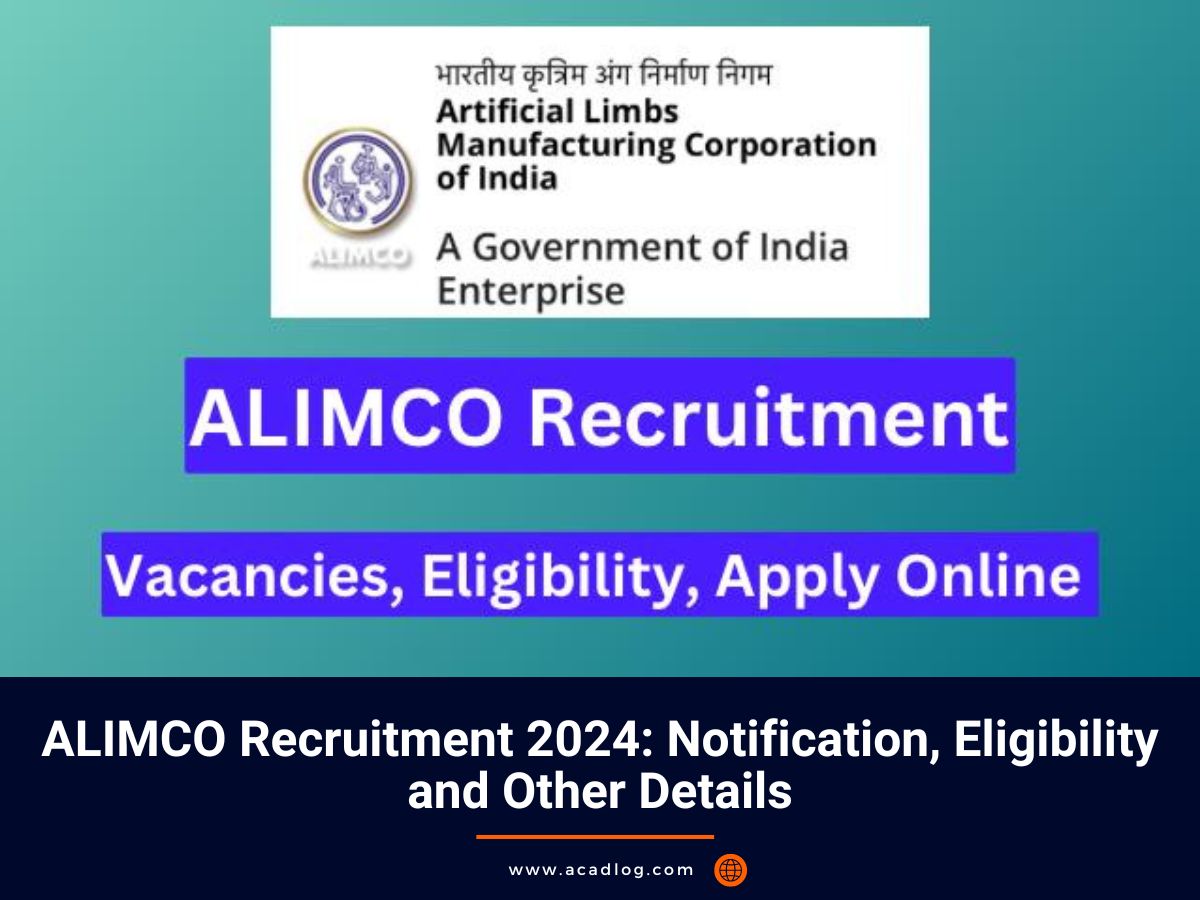 ALIMCO Recruitment 2024