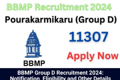 BBMP Recruitment 2024