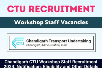 Chandigarh CTU Recruitment 2024