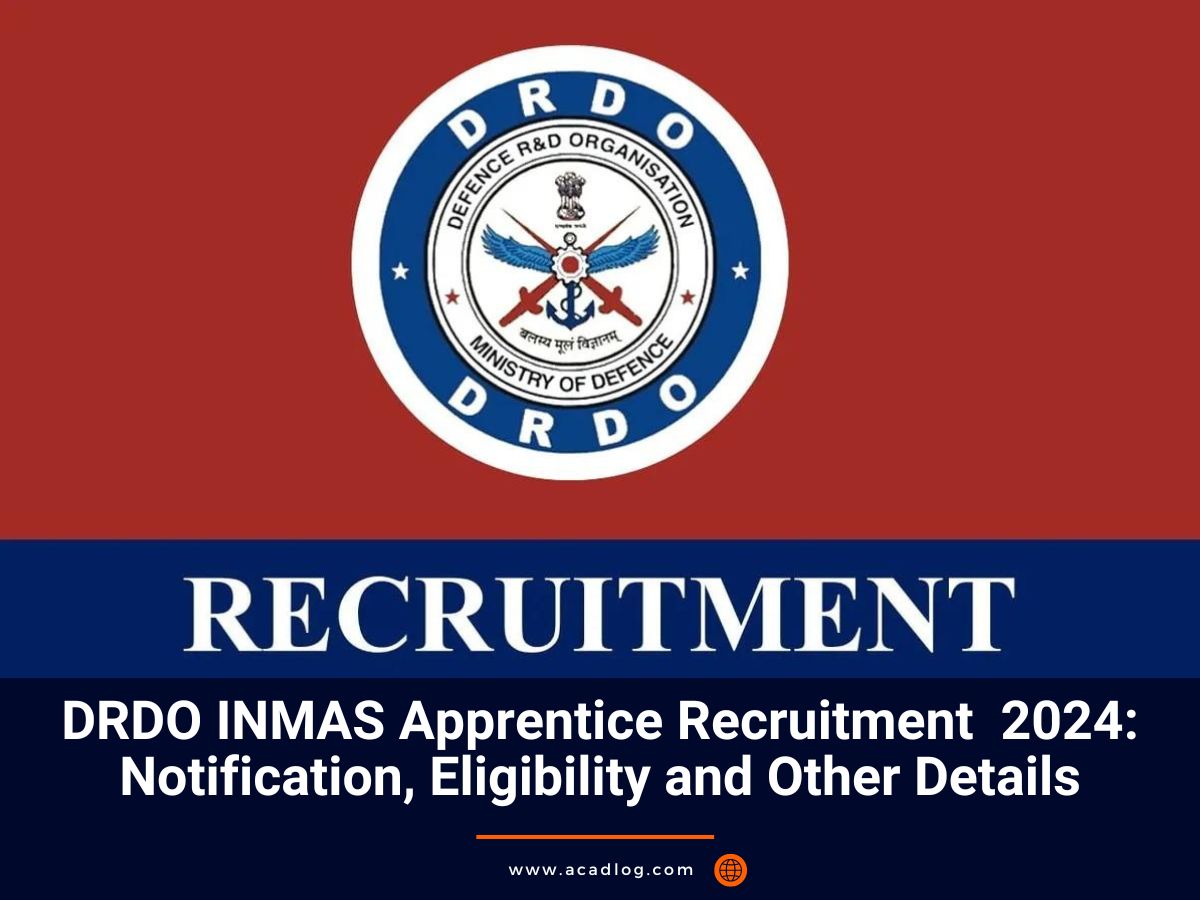 DRDO INMAS Recruitment 2024