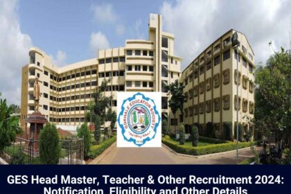 GES Recruitment 2024