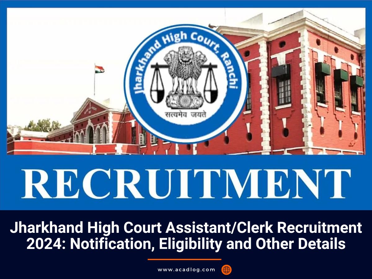Jharkhand High Court Recruitment 2024