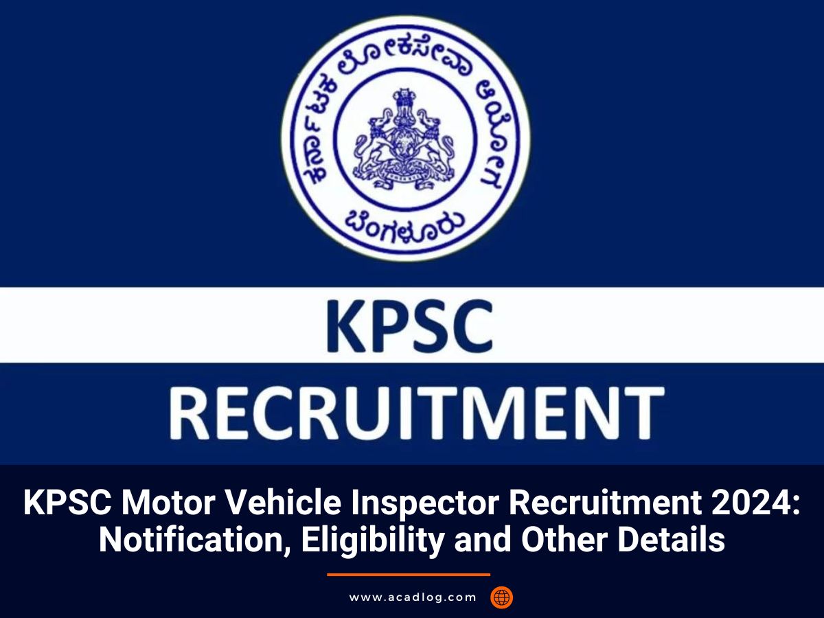 KPSC Recruitment 2024