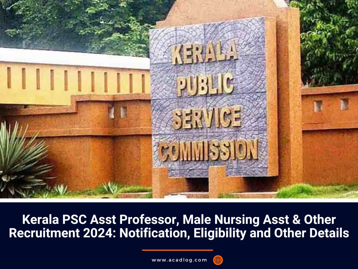 Kerala PSC Recruitment 2024
